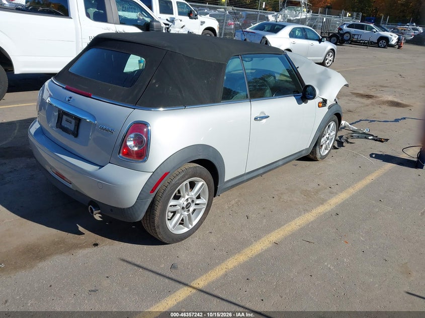 Vin: wmwzn3c5xct134936, lot: 46857521, mini cooper 20124