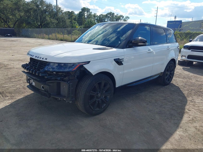 Vin: salwr2su8la743461, lot: 46857549, land rover range rover sport hse mhev 20202