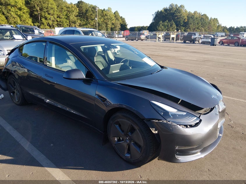 Vin: 5yj3e1eb4pf392863, lot: 46857561, tesla model 3 long range dual motor all-wheel drive 2023 img_1