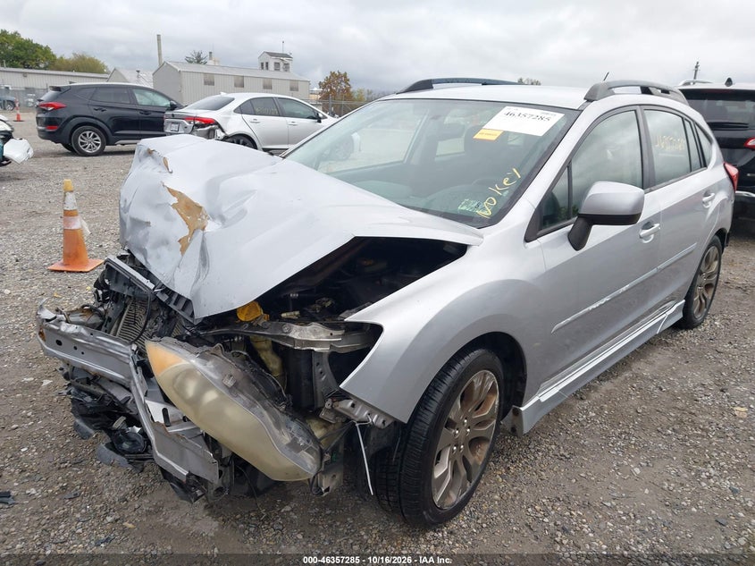 2012 Subaru Impreza 2.0I Sport Premium, Front End, IAAI, VIN JF1GPAL68CH202547 — photo 2