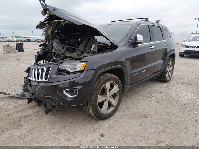 2016 Jeep Grand Cherokee Limited, Front End, IAAI, VIN 1C4RJEBG0GC418787 — photo 2