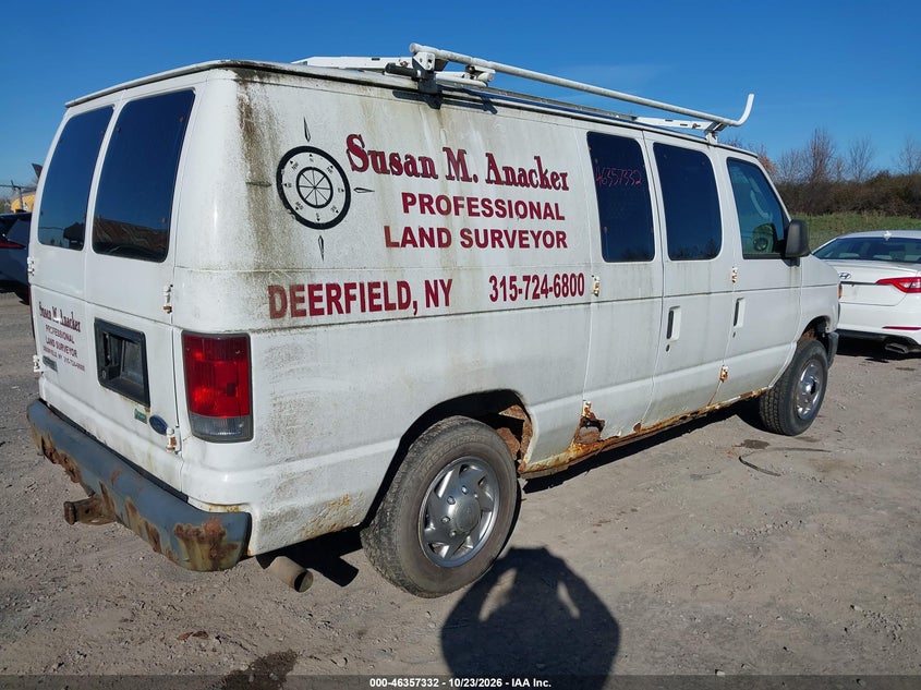 Vin: 1ftne1el7ada47018, lot: 46857611, ford e-150 commercial/recreational 20104