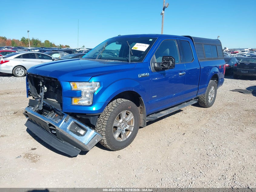 2015 Ford F-150 Xlt, Удар спереду, IAAI, VIN 1FTEX1EP6FFB63769 — фото 2
