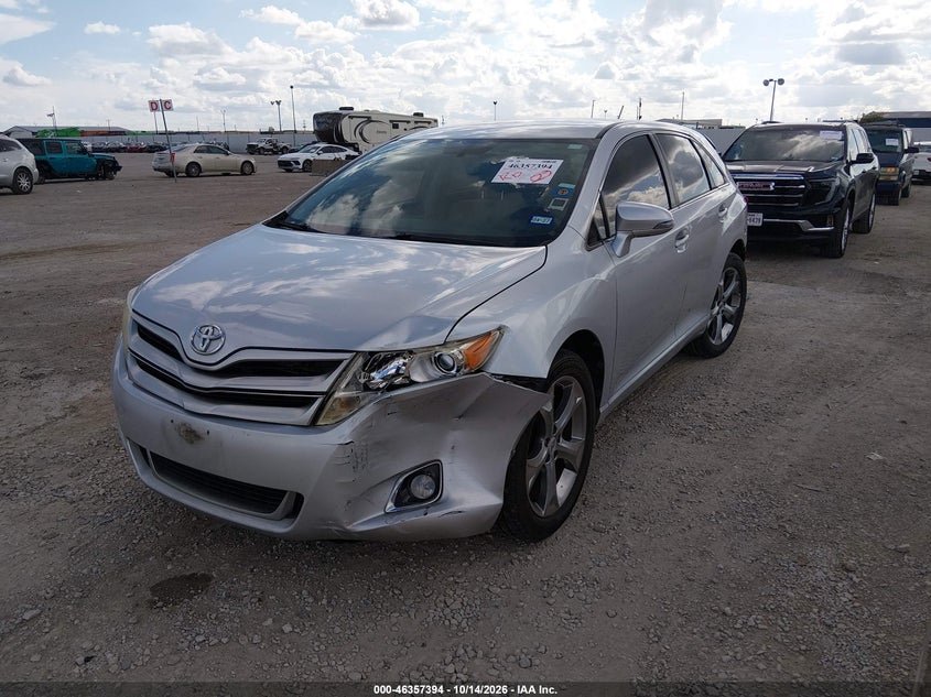 2013 Toyota Venza Le, Front & Rear, IAAI, VIN 4T3ZA3BB9DU071770 — photo 2