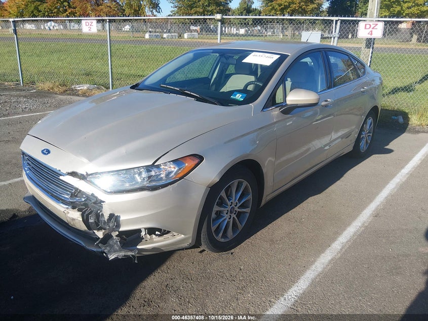 Vin: 3fa6p0h79hr372591, lot: 46857687, ford fusion se 20172