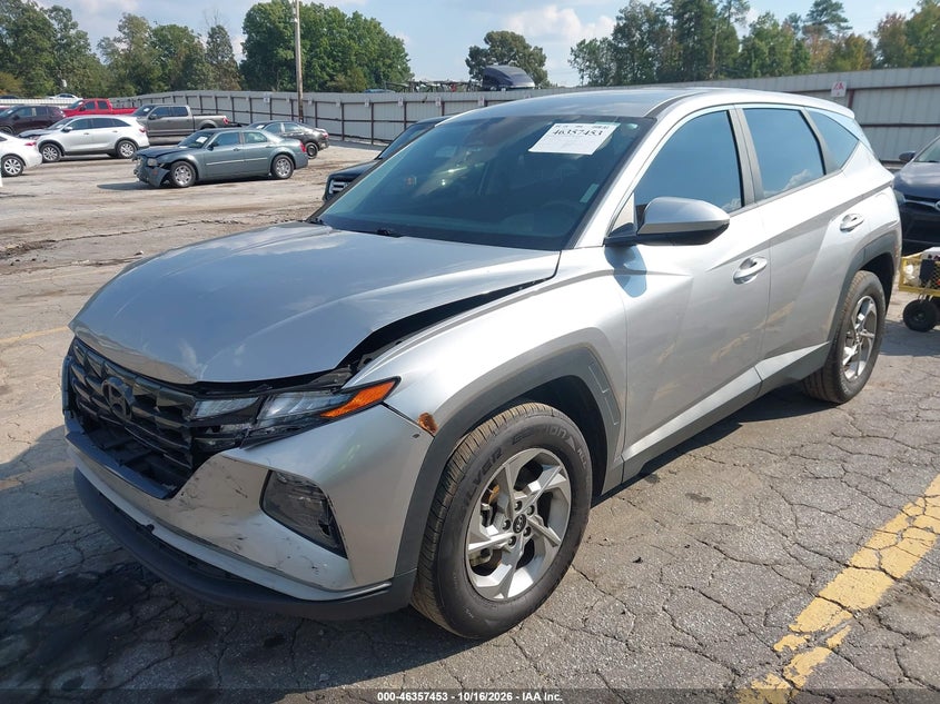 Vin: 5nmja3ae6nh028633, lot: 46857732, hyundai tucson se 20222