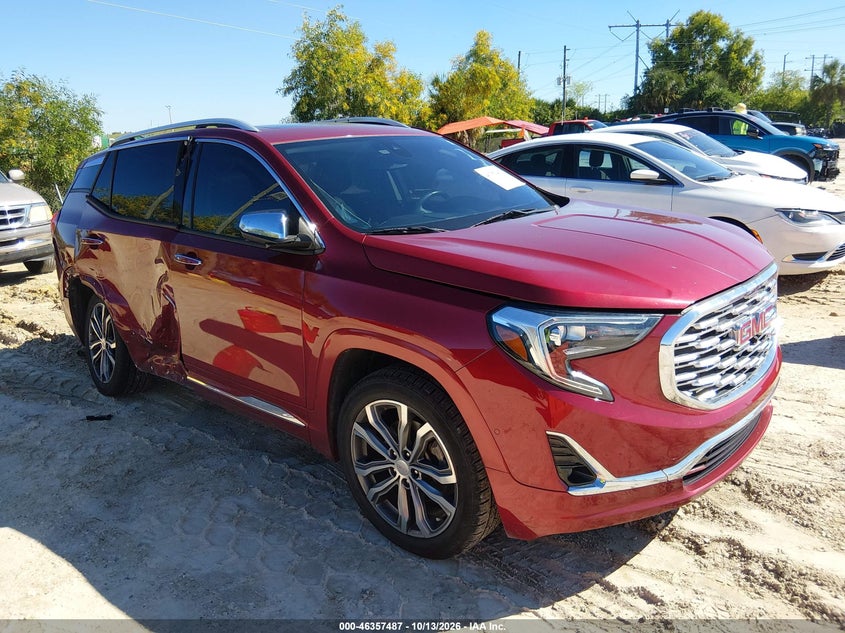 Vin: 3gkalsex1jl291856, lot: 46857766, gmc terrain denali 20181