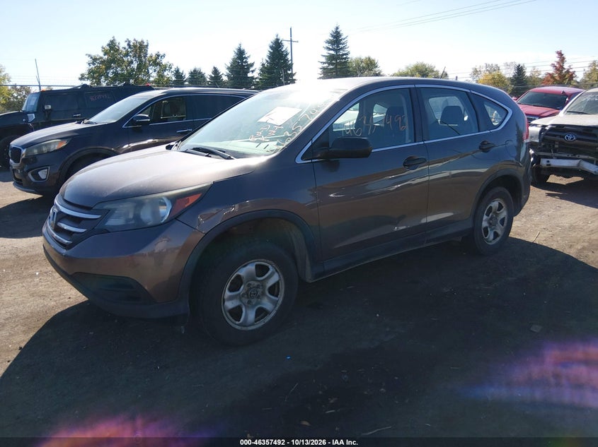 2014 Honda Cr-V Lx, Normal Wear & Tear, IAAI, VIN 2HKRM4H39EH681528 — photo 2