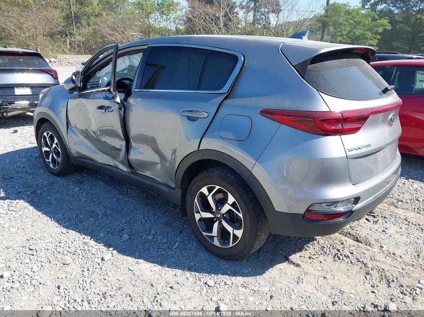 Vin: kndpm3ac1l7825750, lot: 46857777, kia sportage lx 20203