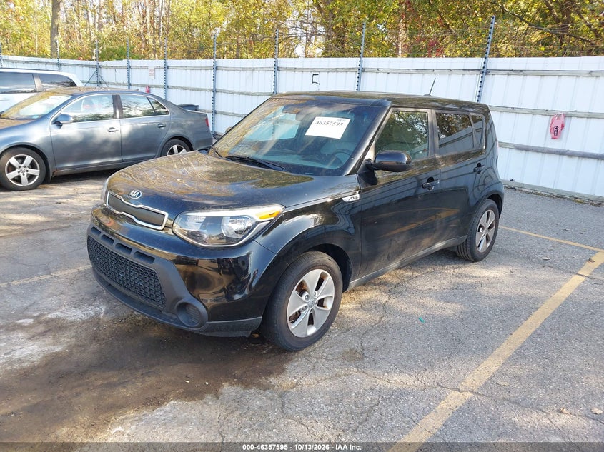 2016 Kia Soul, Обычный износ, IAAI, VIN KNDJN2A26G7289825 — фото 2