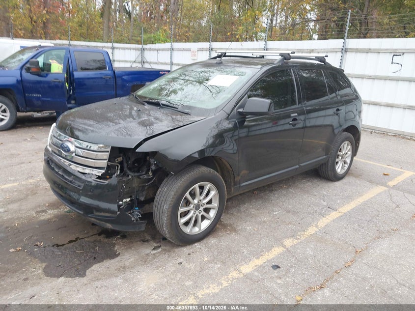 Vin: 2fmdk4jc6abb23552, lot: 46857972, ford edge sel 20102