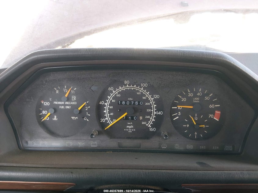 MERCEDES-BENZ E 1995 VIN WDBEA66E2SC167355