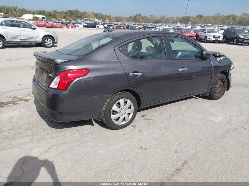 Vin: 3n1cn7apxfl803173, lot: 46858031, nissan versa 1.6 sv 20154