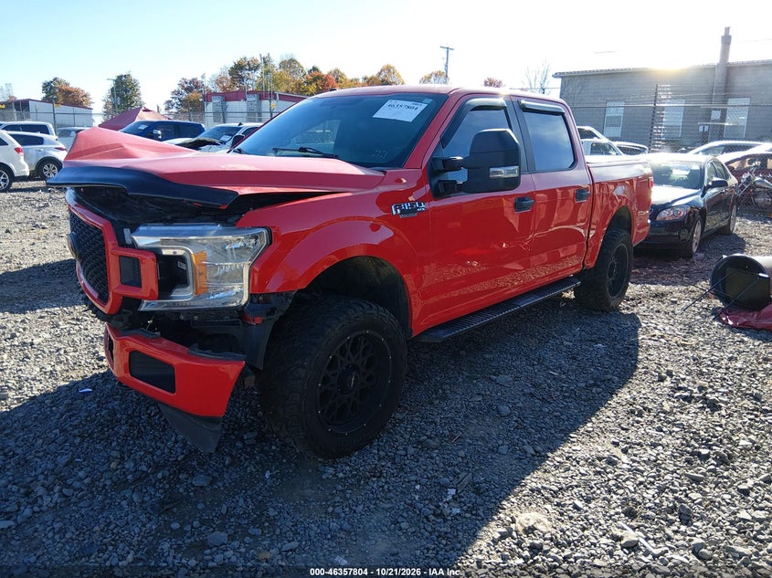 Vin: 1ftew1e52jfb25028, lot: 46858083, ford f-150 xl 20182