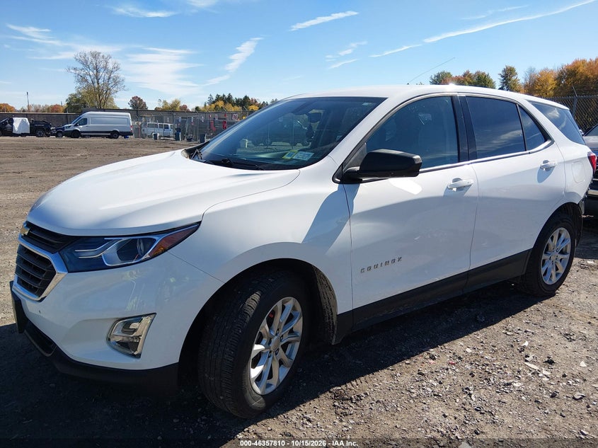 2019 Chevrolet Equinox Ls, Удар сзади, IAAI, VIN 2GNAXHEV3K6129595 — фото 2