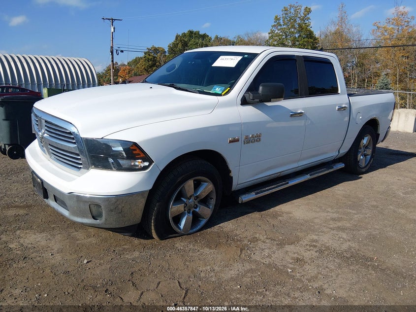 Vin: 1c6rr7lt5ds599801, lot: 46858126, ram 1500 big horn 20132