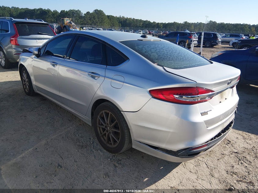 Vin: 3fa6p0h77hr414806, lot: 46858192, ford fusion se 20173