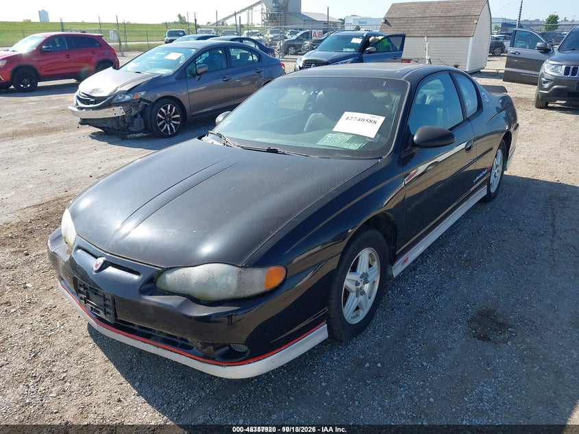 2002 Chevrolet Monte Carlo Ss, Unknown, IAAI, VIN 2G1WX15K629169155 — photo 2
