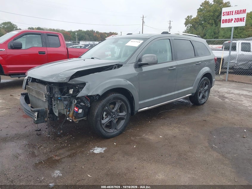 Vin: 3c4pdcgb0lt271031, lot: 46858207, dodge journey crossroad 20202