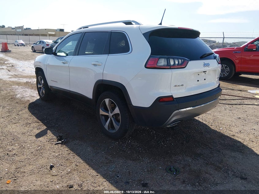 Vin: 1c4pjmdx8md222018, lot: 46858298, jeep cherokee limited 4x4 20213