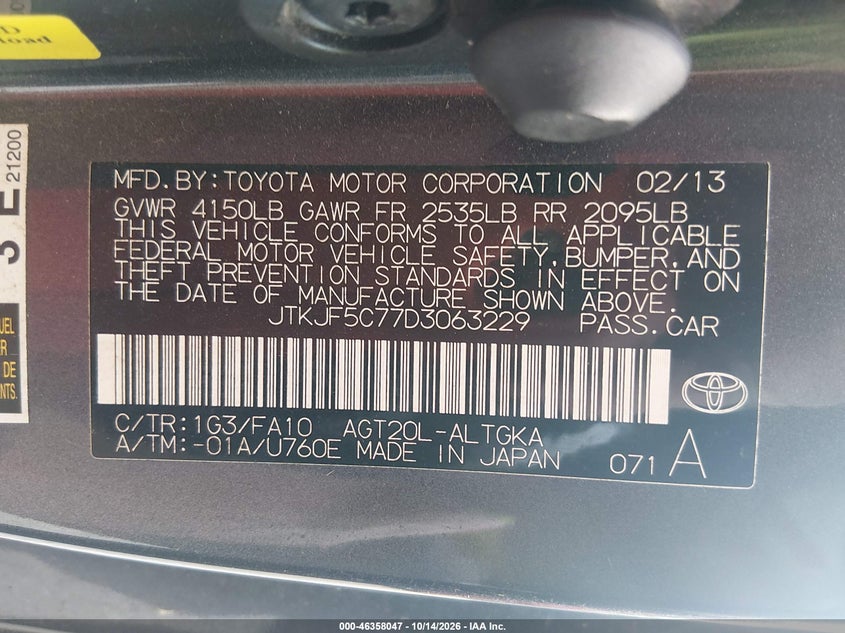 2013 SCION TC · Фото 9