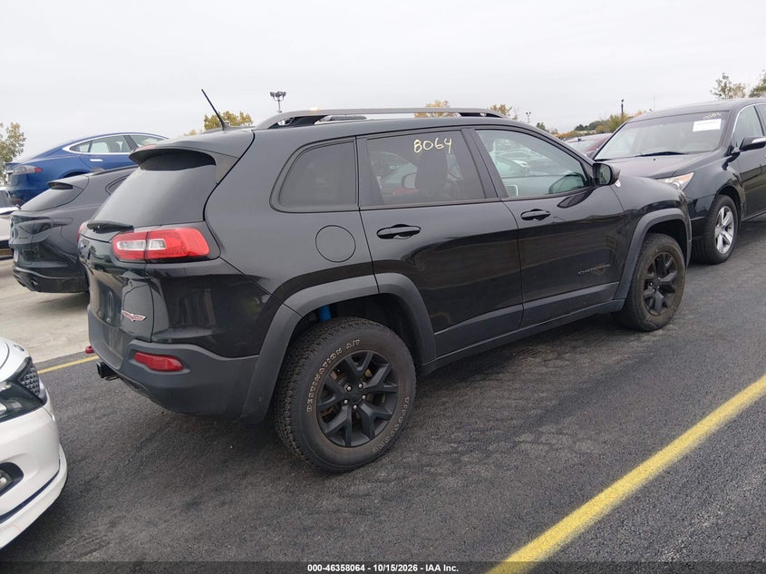 Vin: 1c4pjmbs6ew276477, lot: 46858343, jeep cherokee trailhawk 20144