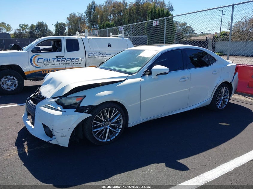 Vin: jthbf1d23e5000723, lot: 46858441, lexus is 250 20142