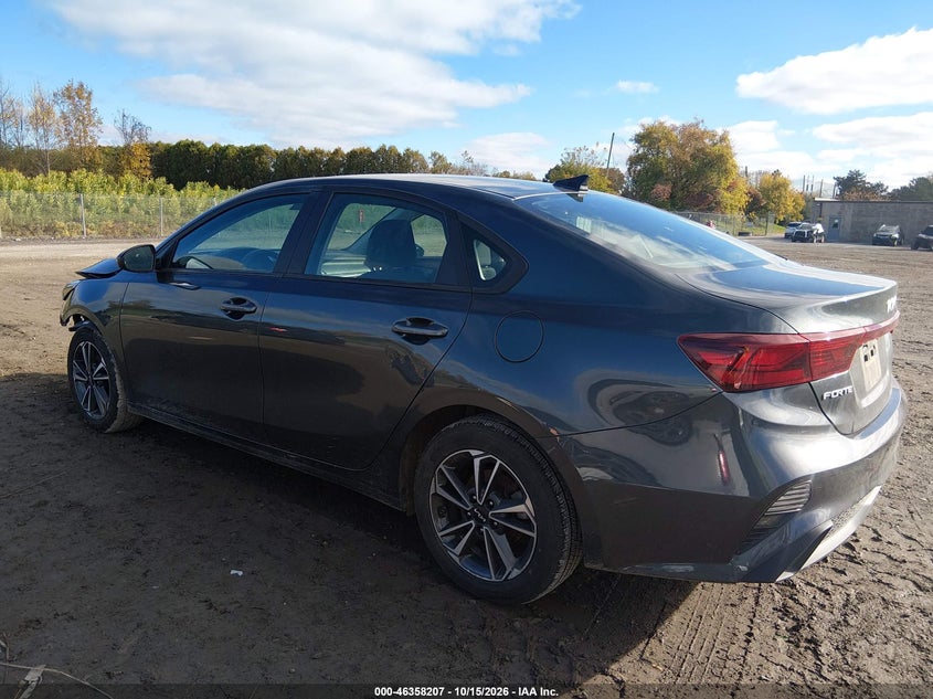 Vin: 3kpf24ad2re699343, lot: 46858486, kia forte lxs 20243