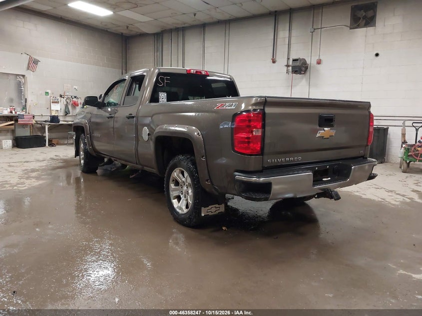 Vin: 1gcvkrec1ez408372, lot: 46858526, chevrolet silverado 1500 1lt/2lt 20143