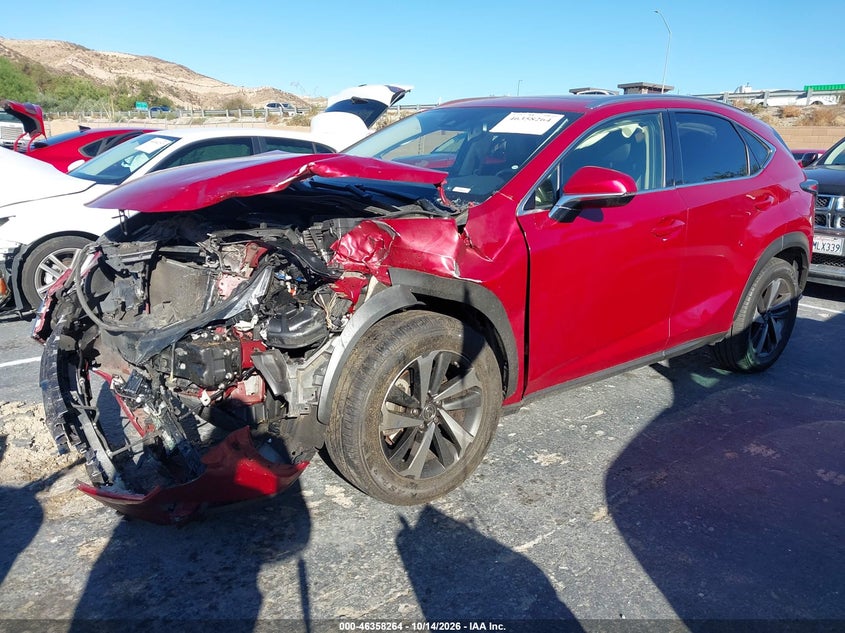 Vin: jtjgarbz3l5015978, lot: 46858543, lexus nx 300 20202