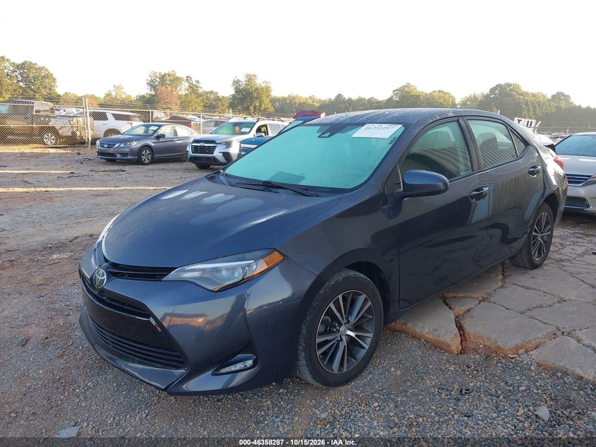2018 Toyota Corolla Le, Удар сзади, IAAI, VIN 5YFBURHE8JP829150 — фото 2