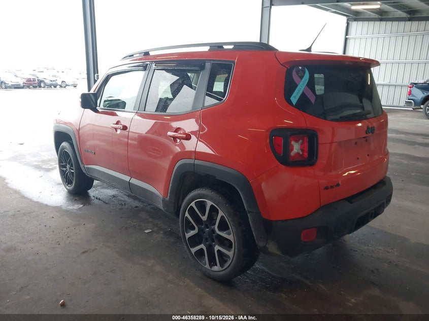 Vin: zaccjbbb6hpe76456, lot: 46858568, jeep renegade altitude 4x4 20173