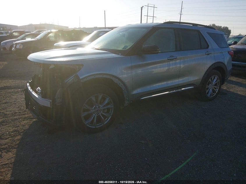 Vin: 1fmsk7dh7rga10617, lot: 46858590, ford explorer xlt 20242