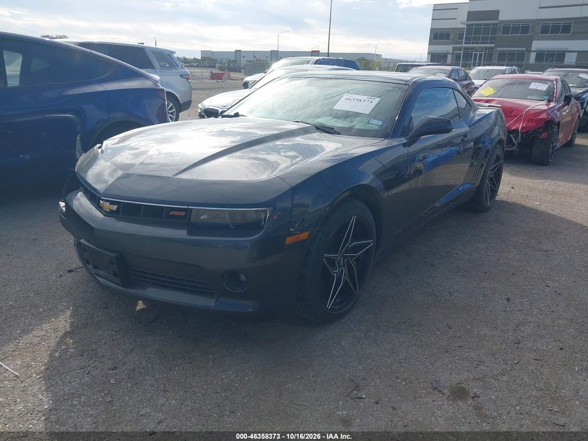 2015 Chevrolet Camaro 2Lt, Right Front, IAAI, VIN 2G1FF1E35F9264274 — photo 2