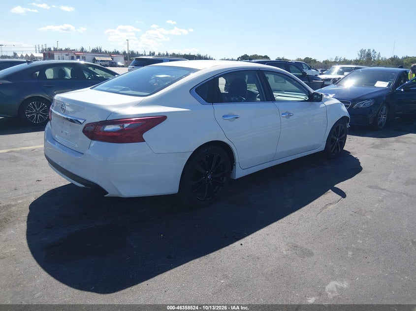 Vin: 1n4al3ap6jc214800, lot: 46858803, nissan altima 2.5 s 20184