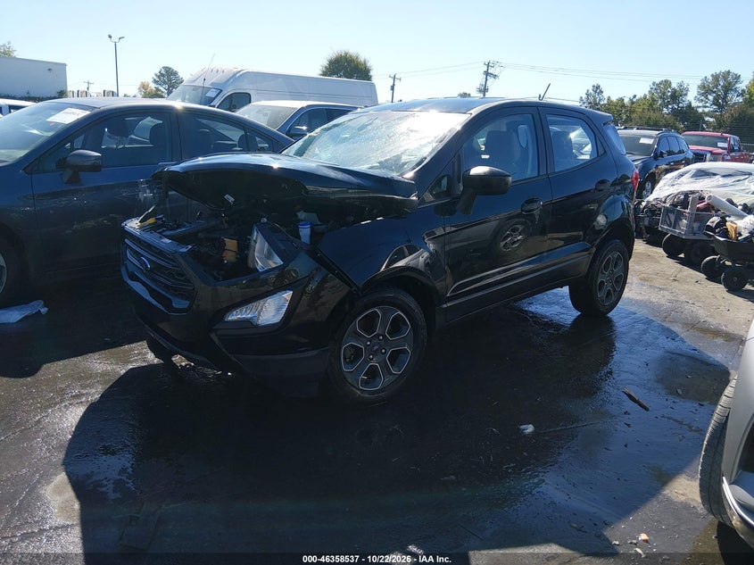 Vin: maj3s2fe6mc453412, lot: 46858816, ford ecosport s 20212