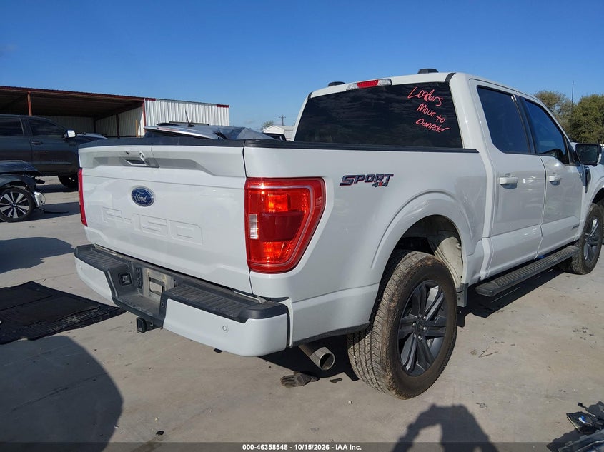 Vin: 1ftfw1edxpfd05197, lot: 46858827, ford f-150 xlt 20234