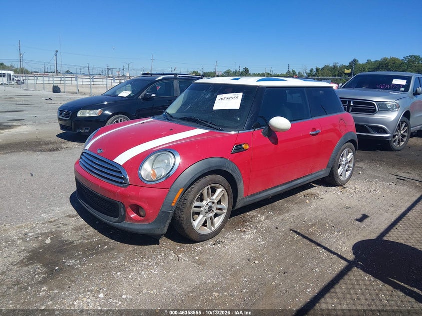 Vin: wmwsu3c58ct185162, lot: 46858834, mini cooper 20122