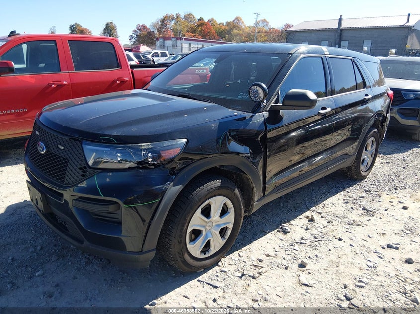 Vin: 1fm5k8ab8lgc49149, lot: 46858841, ford police interceptor utility 20202