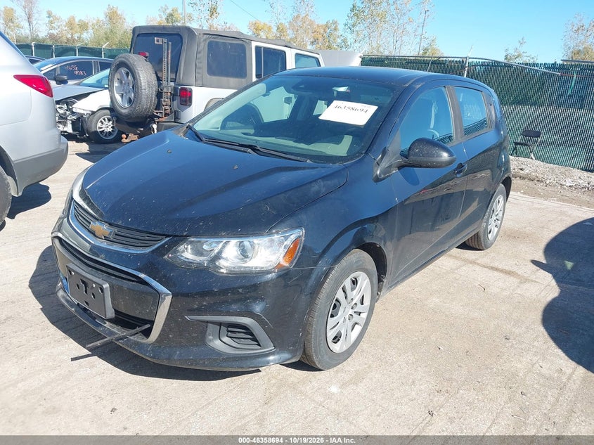 Vin: 1g1jg6sbxl4125594, lot: 46858973, chevrolet sonic fwd  1fl 5-door 20202