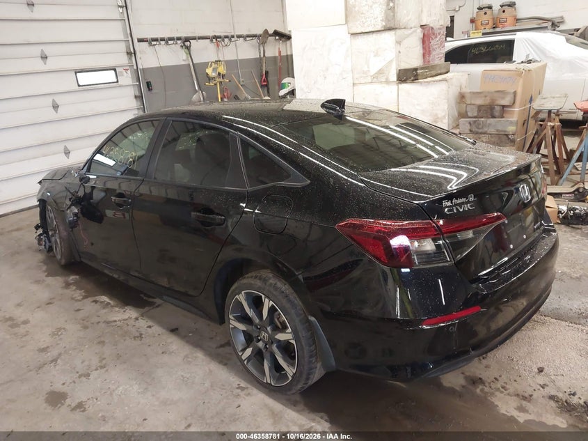 Vin: 2hgfe4f80sh337820, lot: 46859060, honda civic hybrid sport/sport touring 20253