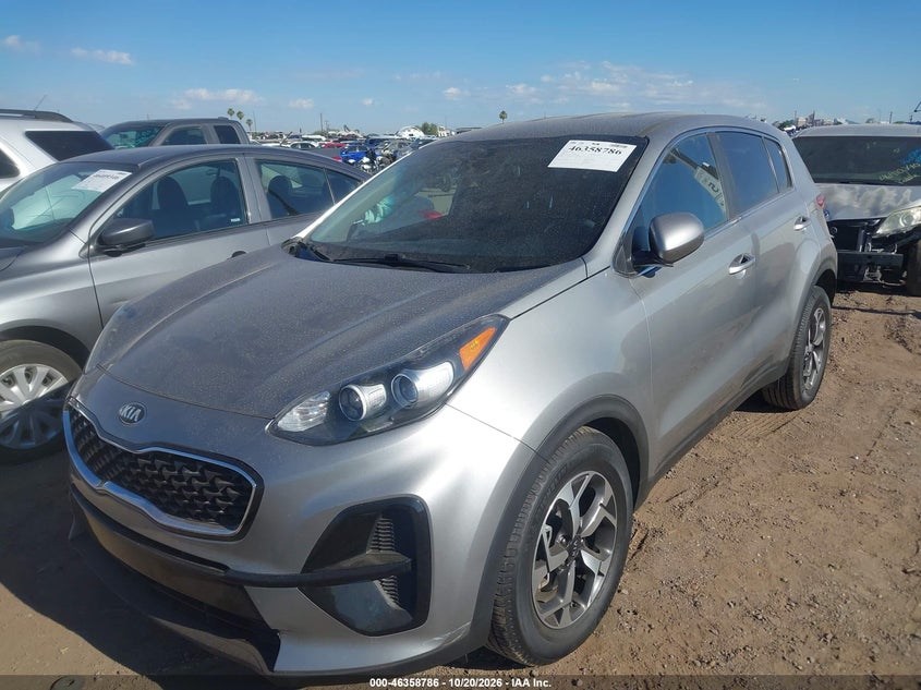 2022 Kia Sportage Lx, Unknown, IAAI, VIN KNDPM3AC5N7000779 — photo 2