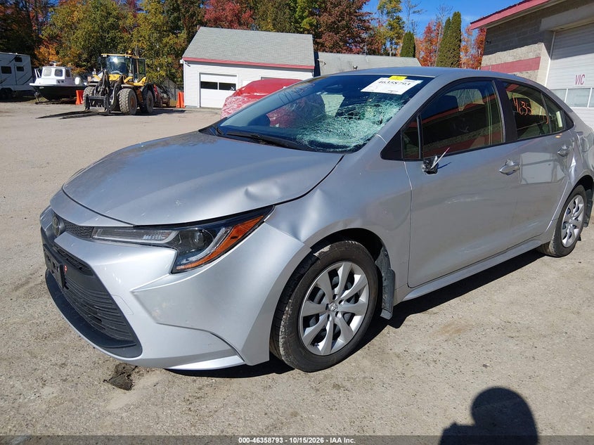 Vin: jtdb4mee4r3017792, lot: 46859072, toyota corolla le 20242