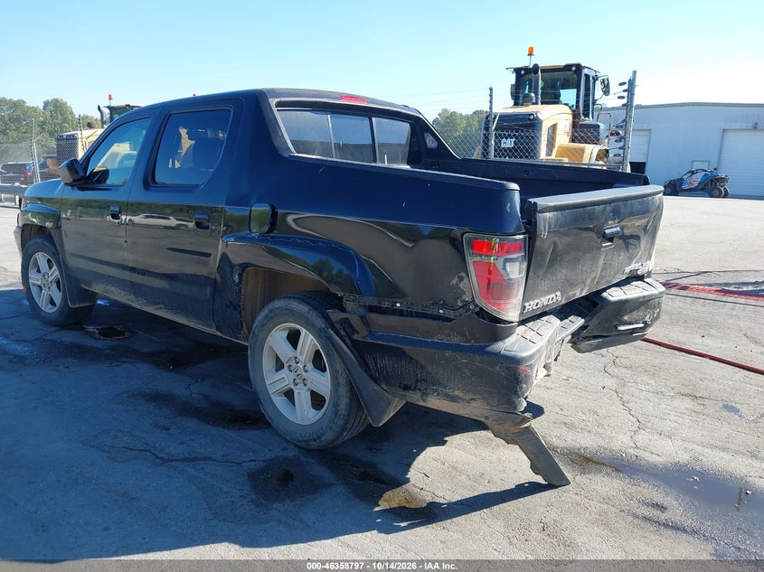 Vin: 5fpyk1f51db005647, lot: 46859076, honda ridgeline rtl 20133