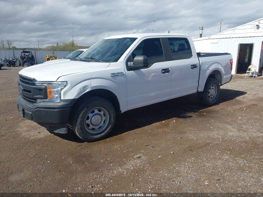 Vin: 1ftew1e59jkd86597, lot: 46859098, ford f-150 xl 20182