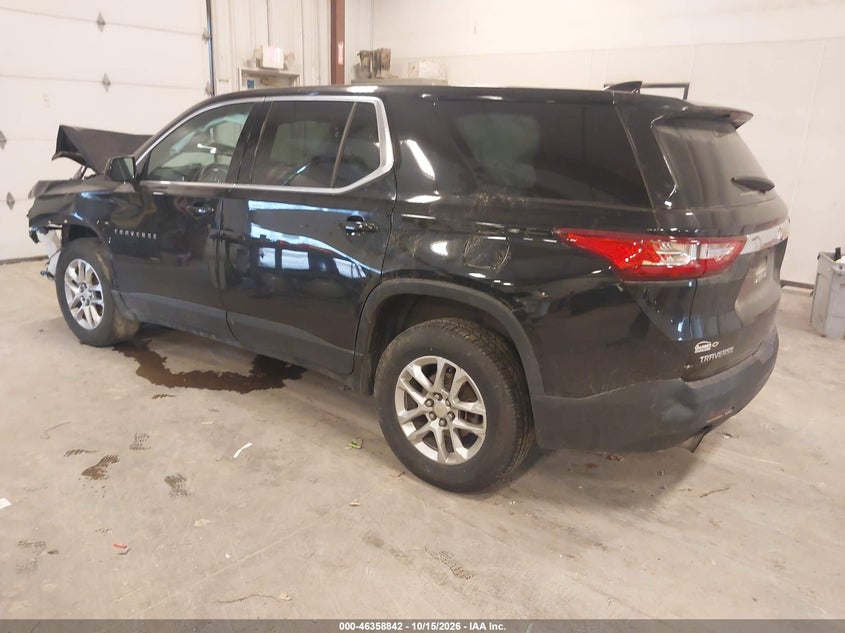 Vin: 1gnerfkw1lj103014, lot: 46859121, chevrolet traverse fwd ls 20203