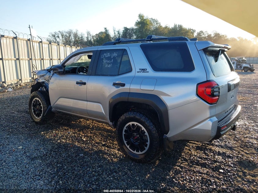 Vin: jteva5br3s5029974, lot: 46859143, toyota 4runner trd off road premium 20253