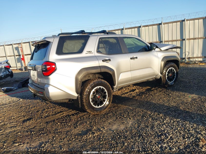 Vin: jteva5br3s5029974, lot: 46859143, toyota 4runner trd off road premium 20254
