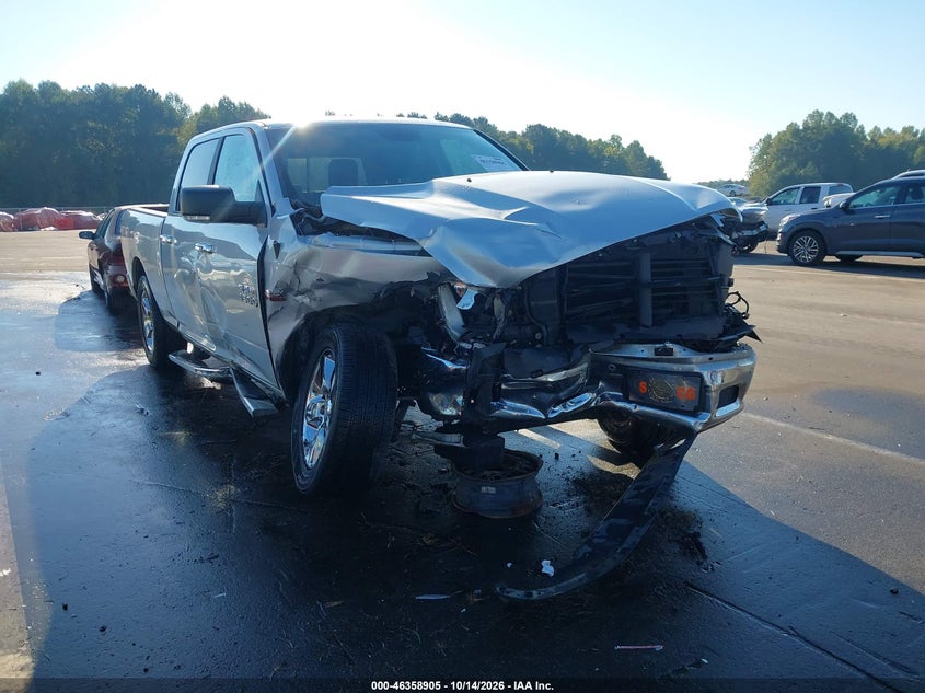Vin: 1c6rr7ttxjs144261, lot: 46859184, ram 1500 big horn  4x4 6'4 box 20181