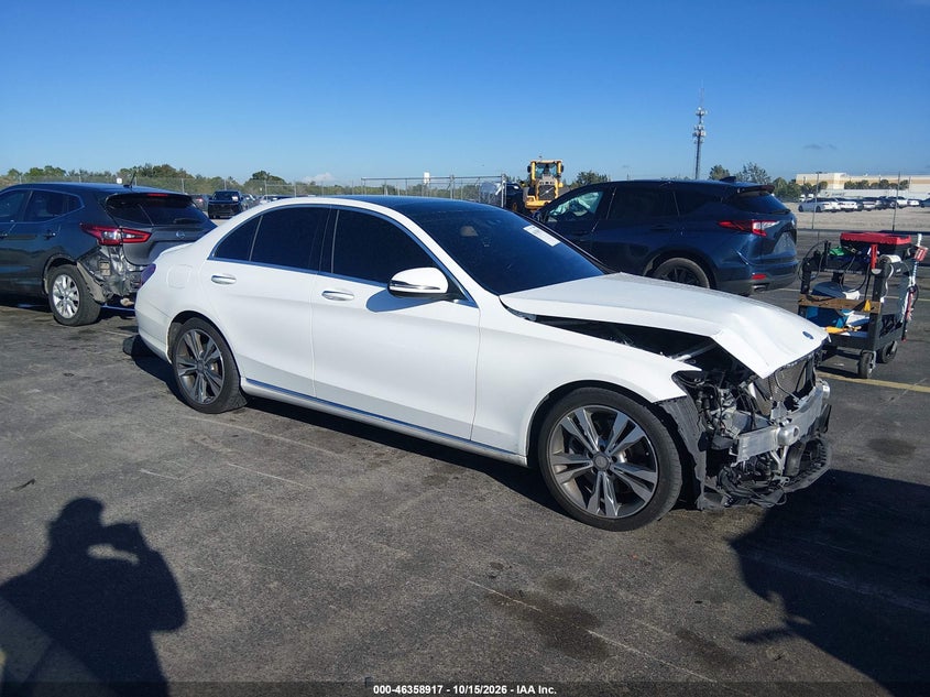 Vin: wddwf4jb6gr165501, lot: 46859196, mercedes-benz c 300 2016 img_1